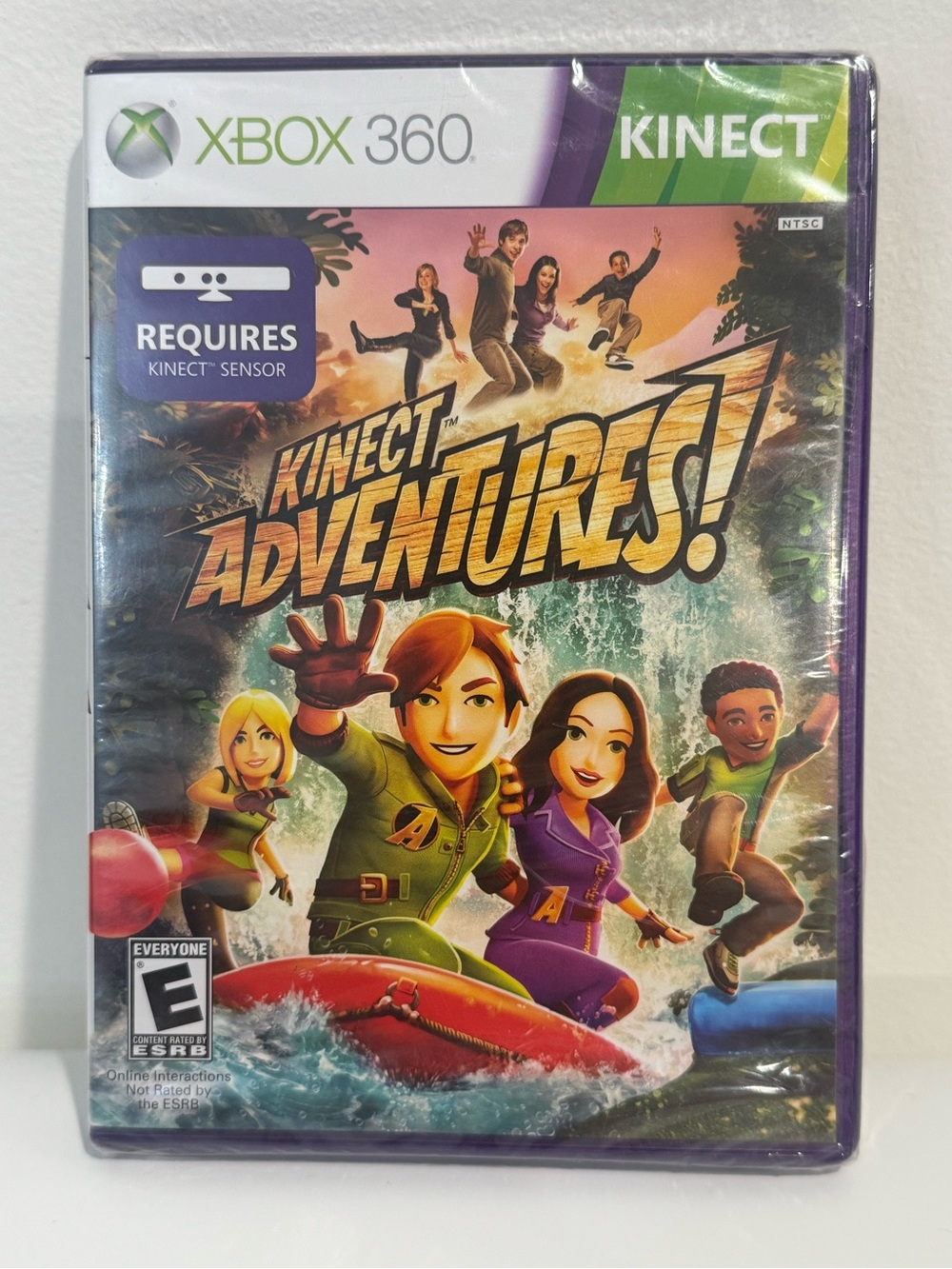 Sealed Xbox 360 Kinect Adventures! Game